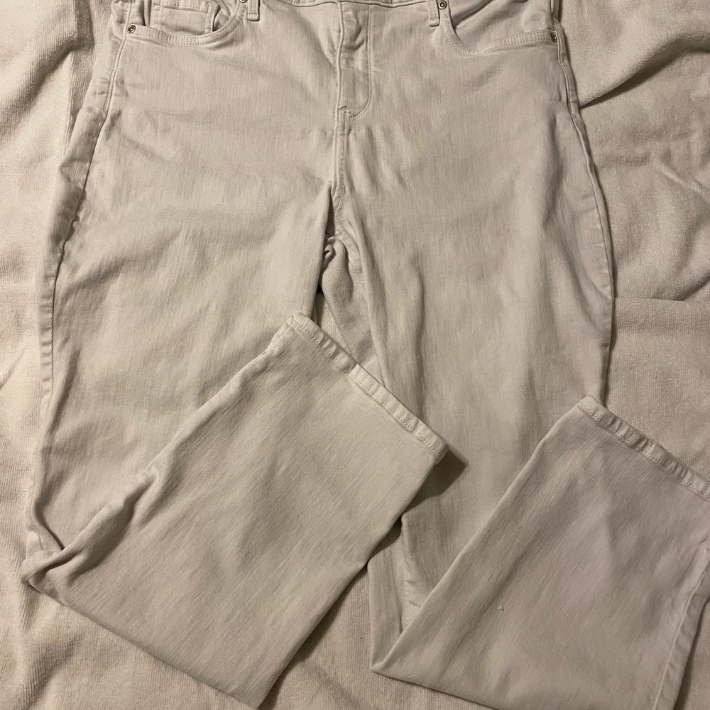 NYDJ Jeans in White 26” inseam (short) size 12
